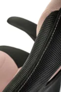 Кресло компьютерное, офисное BLOOM розовое / черное фото thumb №13