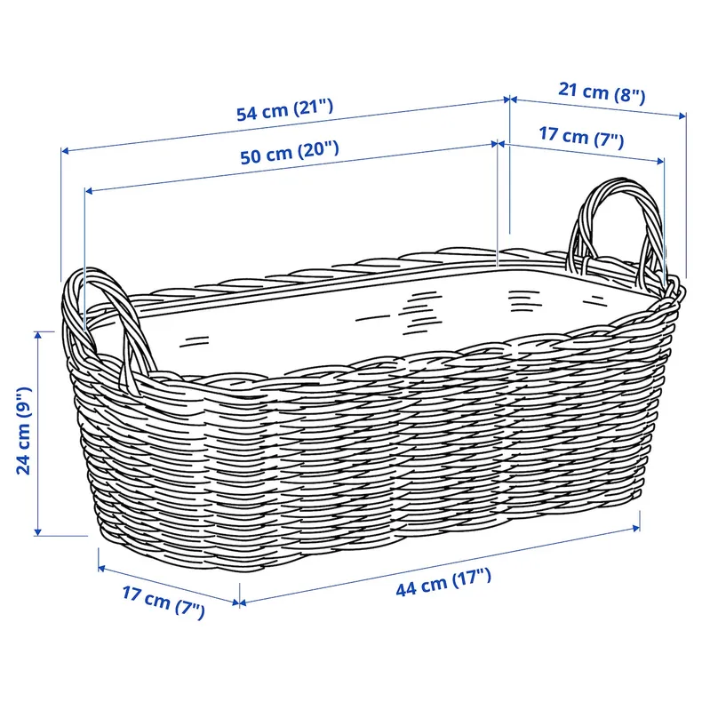 IKEA FLODBJÖRK, квітковий ящик, внутрішній/зовнішній світло-сіро-коричневий, 54x21 см 905.847.81 фото №6