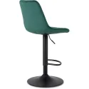 Барний стілець оксамитовий MEBEL ELITE ARCOS 2 Velvet, зелений фото thumb №9