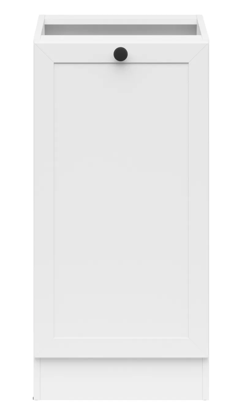 BRW Junona Line базовый шкаф для кухни 40 см левый белый, белый D1D/40/82_L_BBL-BI/BI фото №1