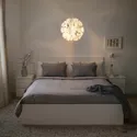 IKEA RAMSELE РАМСЕЛЕ, подвесной светильник, геометрический / белый, 43 см 504.070.97 фото thumb №2