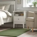 IKEA TIDTABELL ТІДТАБЕЛЛ, килим, пласке плетіння, зелений, 80x150 см 405.693.87 фото thumb №4