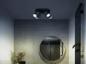 BRW Стельовий світильник Turin 4-точковий точковий алюмінієвий чорний 093315 фото thumb №3