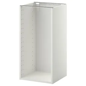 IKEA METOD МЕТОД, каркас підлоговї шафи, білий, 40x37x80 см 302.056.32 фото