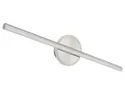 BRW Світлодіодний металевий настінний світильник для ванної кімнати Pepe сріблястий 091431 фото thumb №3