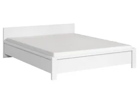 BRW Ліжко двоспальне BRW KASPIAN 160х200 см, білий / матовий білий LOZ/160-BI/BIM фото