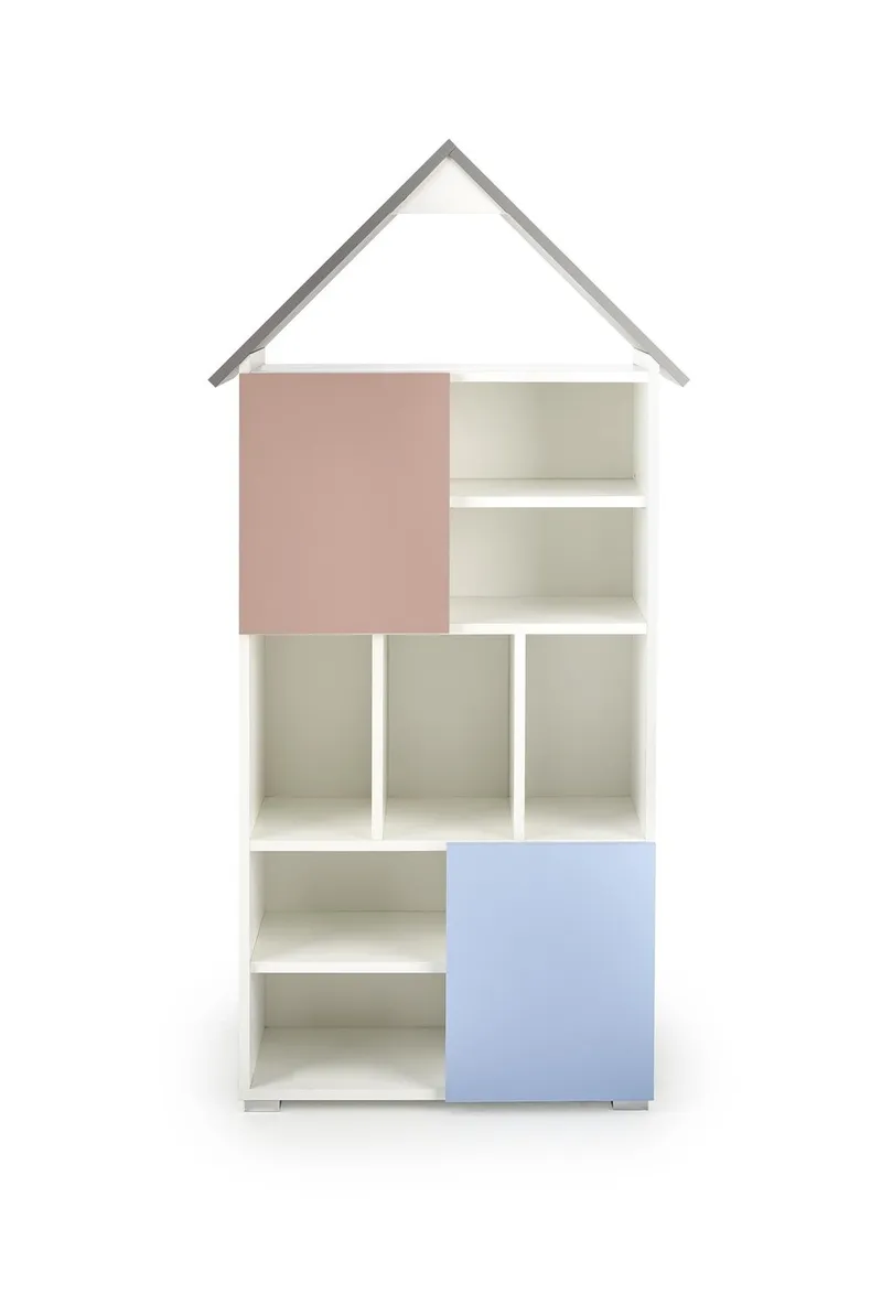 HALMAR Многоцветный книжный шкаф FATI XL фото №2