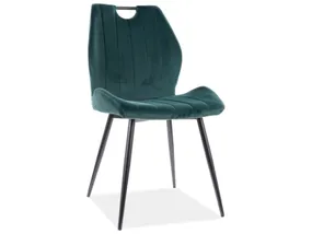 Бархатное Кресло SIGNAL ARCO, Bluvel 78 - зеленый фото