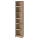 IKEA BILLY БІЛЛІ, книжкова шафа, під дуб, 40x28x202 см 604.773.82 фото thumb №1