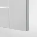 IKEA KNOXHULT КНОКСХУЛЬТ, навісна шафа з дверцятами, сірий, 60x60 см 603.267.98 фото thumb №3