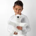 IKEA SNUTTIG СНУТТІГ, іграшка м’яка, білий білий ведмідь, 29 см 005.785.34 фото thumb №3