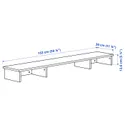 IKEA IDANÄS ИДАНЭС, дополнительный модуль для стола, белый, 152x30 см 505.141.63 фото thumb №4