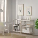 IKEA EKENABBEN ЕКЕНАББЕН, відкритий стелаж, осика / білий, 70x34x86 см 104.878.16 фото thumb №4