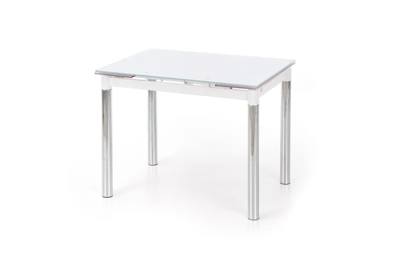 Кухонний стіл HALMAR LOGAN 2 96-142x70 см білий фото №2