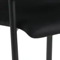 BRW М'яке крісло Telo з підлокітниками чорне DUBLIN_BLACK_50 фото thumb №5