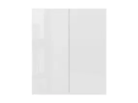 BRW Кухонний гарнітур Top Line 80 см із зливним бачком дводверний білий глянець, альпійський білий/глянцевий білий TV_GC_80/95_L/P-BAL/BIP фото