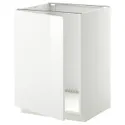 IKEA METOD МЕТОД, напольный шкаф для мойки, белый / Рингхульт белый, 60x60 см 194.677.86 фото thumb №1