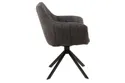 Обеденный стул поворотный SIGNAL AZALIA BREGO 77 - оливковый фото thumb №16