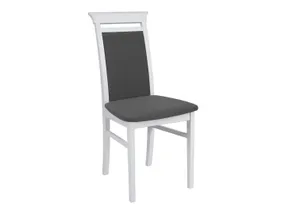 BRW М'яке крісло Idento з оксамитовою оббивкою темно-сірого кольору, Роман 13 Сірий/білий TXK_IDENTO-TX098-1-NOVEL_13_GREY фото
