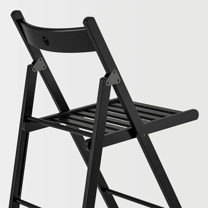 IKEA FRÖSVI ФРЁСВИ, стул складной, черный 105.343.18 фото №5