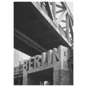 IKEA BILD БІЛЬД, постер, бетон, Берлін, 50x70 см 405.118.05 фото thumb №1