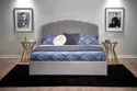 Ліжко двоспальне HALMAR GABRIELLA 160x200 см сірий фото thumb №3