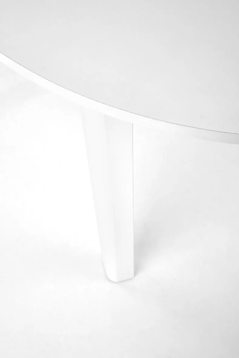 Стіл HALMAR RINGO колір - білий 102-142x102x76 см фото №12