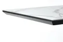 Кухонний стіл розкладний HALMAR DIESEL 160-200x90 см, стільниця - білий мармур / темно-сірий, ніжки - чорні фото thumb №10