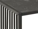 Стол журнальный BRW String, 120х60 см, черный / черный мрамор / прозрачный BLACK фото thumb №3