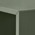 IKEA EKET ЕКЕТ, настінний стелаж, сіро-зелений, 35x25x35 см 795.213.56 фото thumb №4