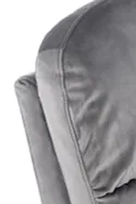 Крісло реклайнер м'яке розкладне HALMAR FELIPE 2,  сірий фото thumb №9