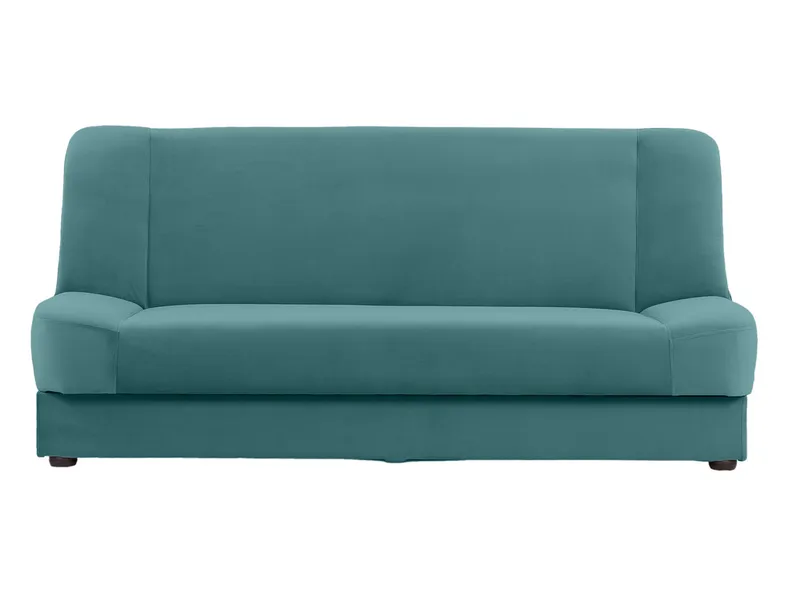 BRW Тримісний диван-ліжко Lami з оксамитовим ящиком для зберігання бірюзового кольору, Riviera 87 Blue WE-LAMI-3K-G2_BACBFB фото №1