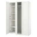 IKEA PAX ПАКС / GRIMO ГРИМО, гардероб, комбинация, белый / белый, 150x60x236 см 694.297.30 фото thumb №1