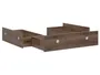 BRW Ящики для кровати LOZ3S/160 BRW NEPO PLUS, 124х30,5х48 см, монастырский дуб LOZ3S/160_OPCJA-DMON фото