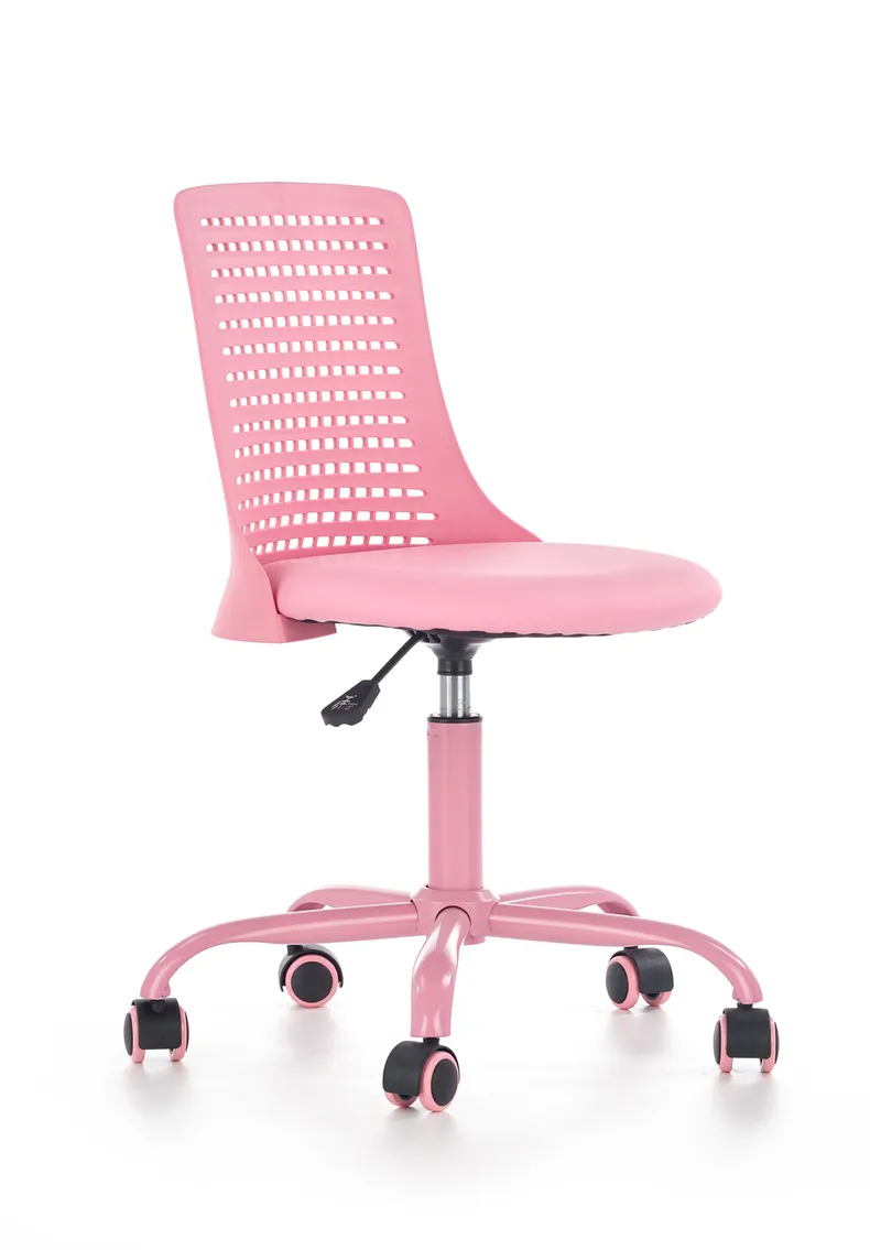 Офісне крісло HALMAR PURE рожеве фото №1