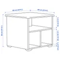 IKEA SKRUVBY СКРУВБИ, журнальный стол, белый, 60x60 см 405.319.88 фото thumb №5