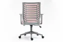 Стілець офісний поворотний SIGNAL Q-320, сірий / рожевий фото thumb №22