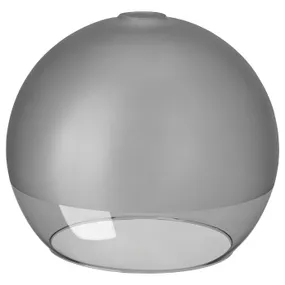 IKEA JAKOBSBYN ЯКОБСБЮН, абажур для подвесн светильника, матовое стекло / серый, 30 см 904.733.25 фото