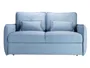 BRW Двомісний розкладний диван Severo з ящиком для зберігання синій, Castel 74 Blue SO2-SEVERO-2FBK-GA_BA6AB8 фото