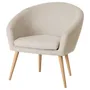 IKEA GLAMSEN ГЛАМСЕН, крісло, бежевий 905.449.45 фото