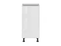 BRW Базовый шкаф Top Line для кухни 40 см левый белый глянец, альпийский белый/глянцевый белый TV_D_40/82_L-BAL/BIP фото thumb №1