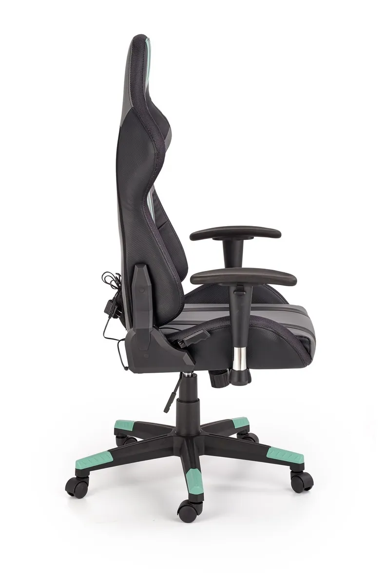 Крісло комп'ютерне геймерське HALMAR FACTOR з світлодіодною підсвіткою, різнокольорове фото №12