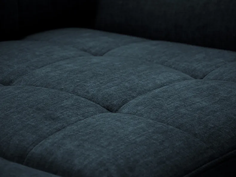 BRW Розкладний кутовий диван Ariado з ящиком для зберігання темно-синій велюр, Vogue 13 NA-ARIADO-RECBK.2F-G3_B85465 фото №11