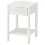 IKEA TONSTAD ТОНСТАД, приліжковий столик, вершки, 40x40x59 см 805.100.07 фото