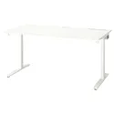 IKEA MITTZON МИТТЗОН, письменный стол, белый, 160x80 см 095.290.87 фото thumb №1