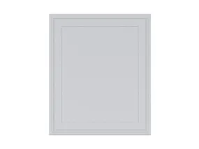 BRW Верхня кухонна шафа Verdi 60 см права світло-сіра матова, гренола сірий/світло-сірий матовий FL_G_60/72_P-SZG/JSZM фото