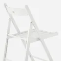 IKEA NORDEN НОРДЕН / FRÖSVI ФРЕСВІ, стіл+4 стільці, білий/білий, 26/89/152 см 495.688.16 фото thumb №4