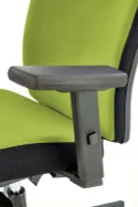 Кресло компьютерное офисное вращающееся HALMAR POP, черный/зеленый фото thumb №2
