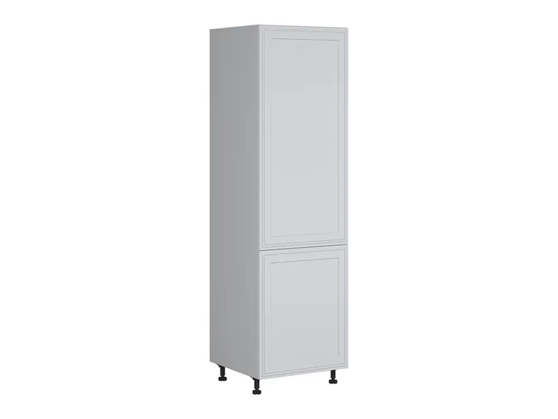 BRW Нижний кухонный шкаф Verdi высотой 60 см слева светло-серый матовый, греноловый серый/светло-серый матовый FL_D_60/207_L/L-SZG/JSZM фото №2