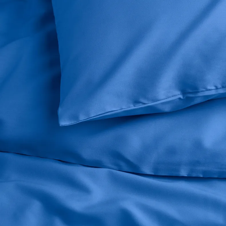 IKEA PILTANDVINGE ПІЛТАНДВНГЕ, підковдра і 2 наволочки, синій, 200x200/50x60 см 505.823.88 фото №2